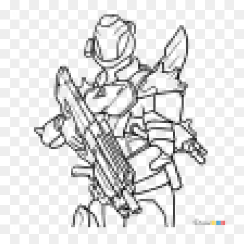 Destiny Hunter Battle Axe By Kevinr