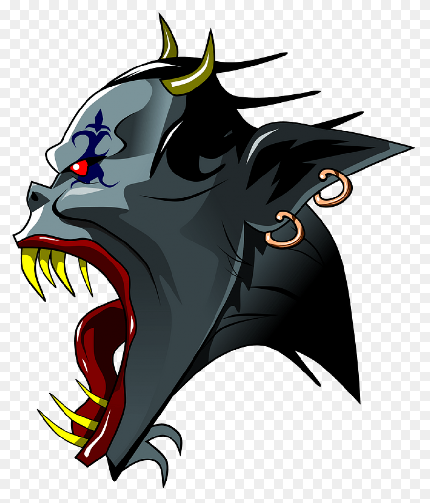 Anime Demon Clipart - Full Size Cli