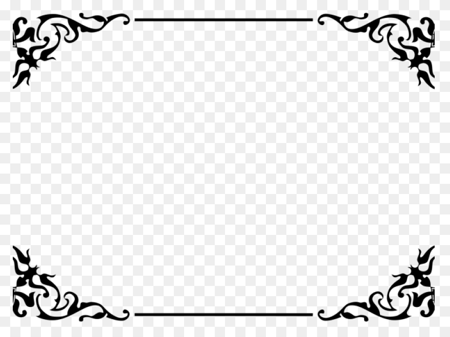 Kisscc0 Decorative Borders Stencil 