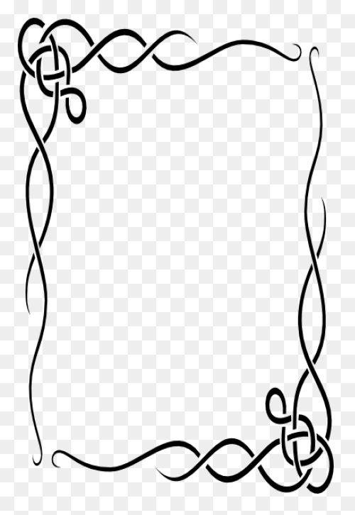 Kisscc0 Decorative Borders Stencil 