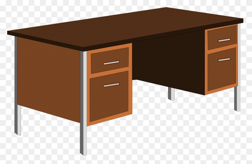 Desk Office Table Free Vector - Desk