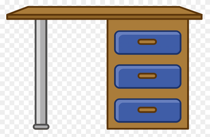 Desk Office Table - Free Vector Gra