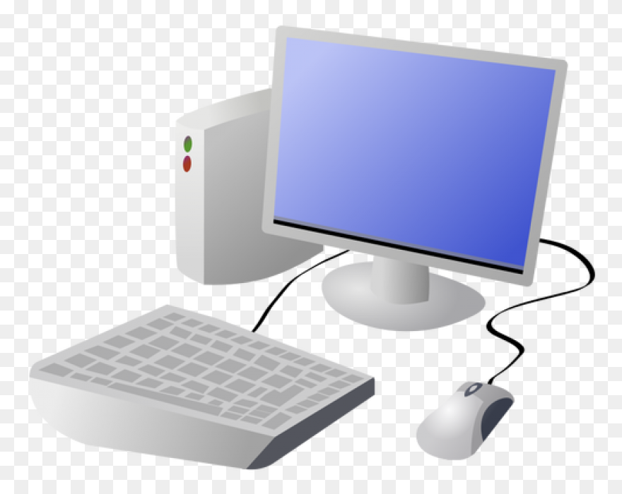 Desktop Computer Electronic Device Isometric - Desktop