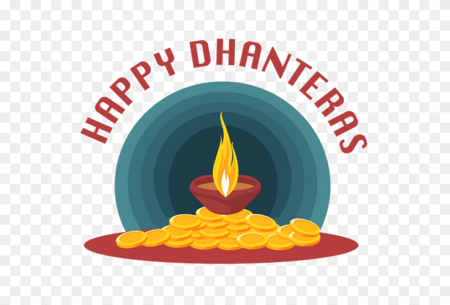 Happy Dhanteras Thumbs Up Sticker -