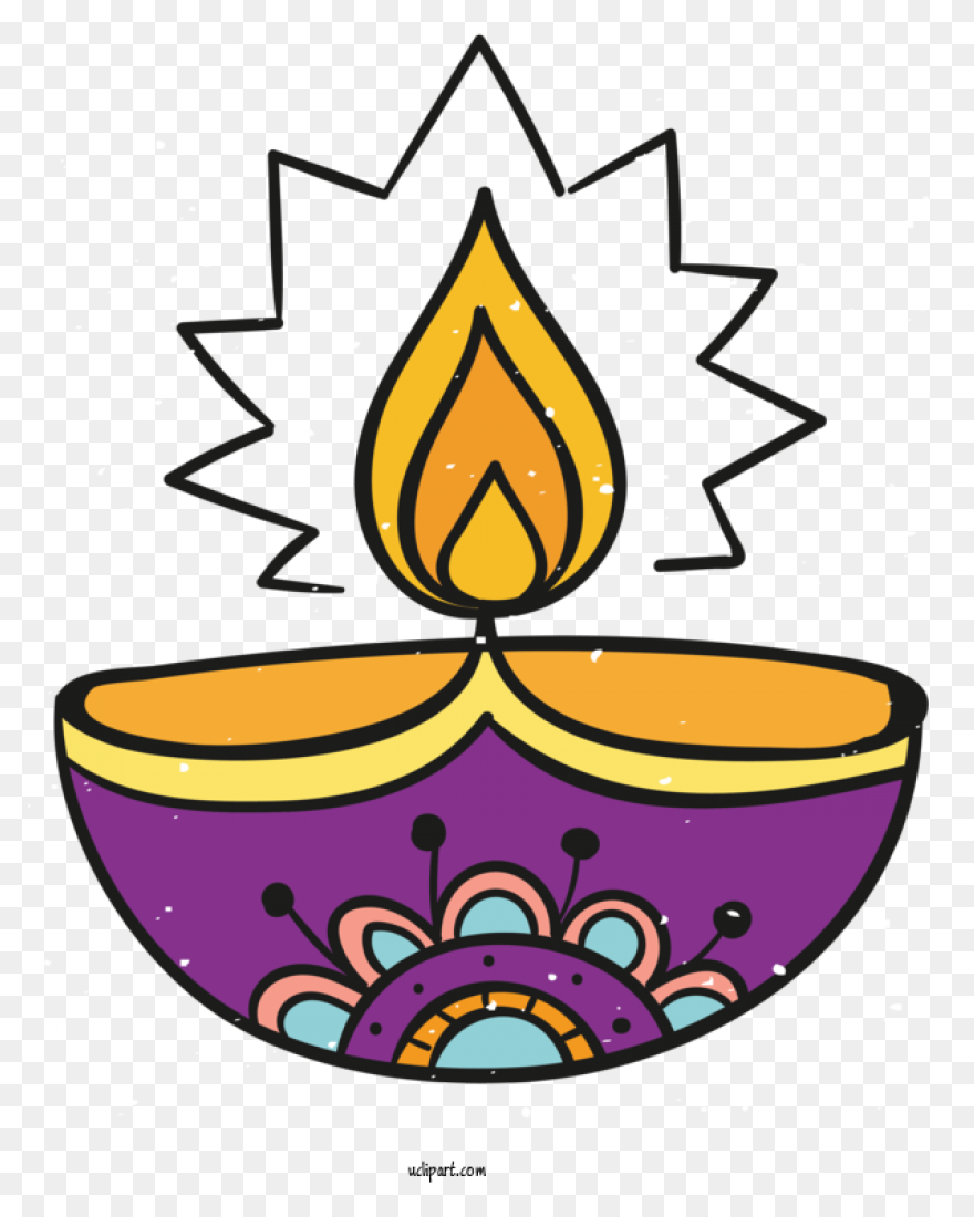 Diwali Diya Lights Free Clipart | D