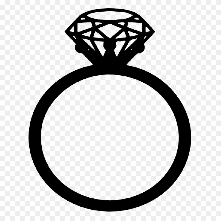 Diamond Ring Engagement Ring Outlin