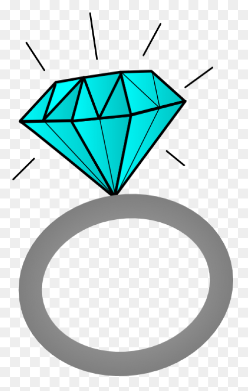 Diamond Ring Engagement Ring Outlin