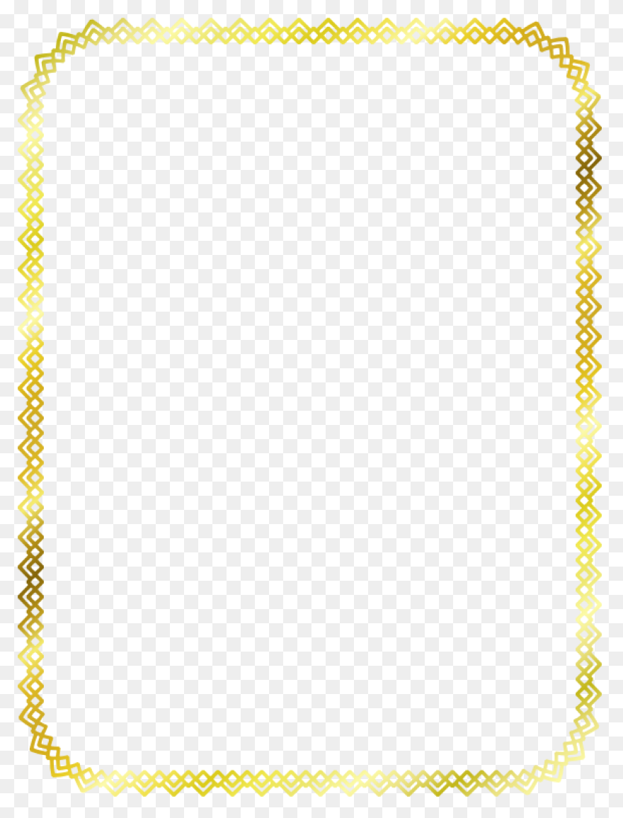 Diamond-Shaped Frame - Border Desig