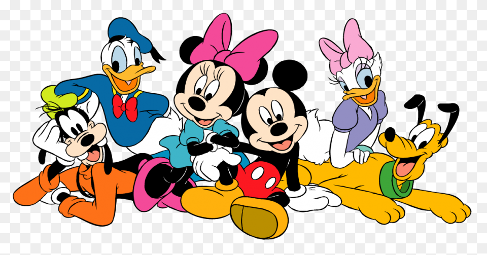 Mickey, Minnie And Pluto Clip Art |
