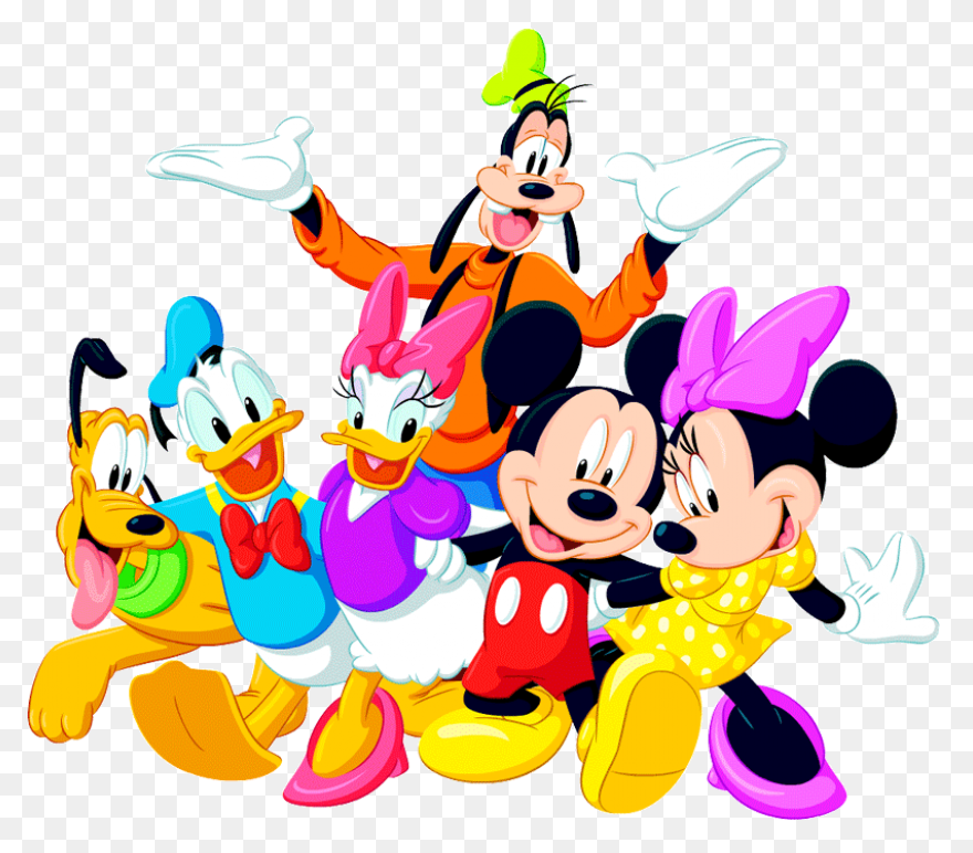 Mickey, Minnie And Pluto Clip Art |