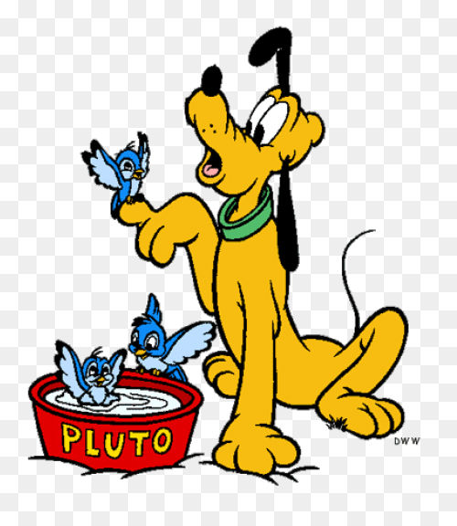 Mickey, Minnie And Pluto Clip Art |