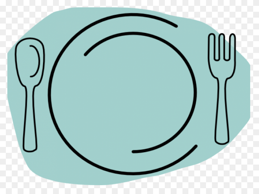 Free Dinner Clip Art Black And Whit