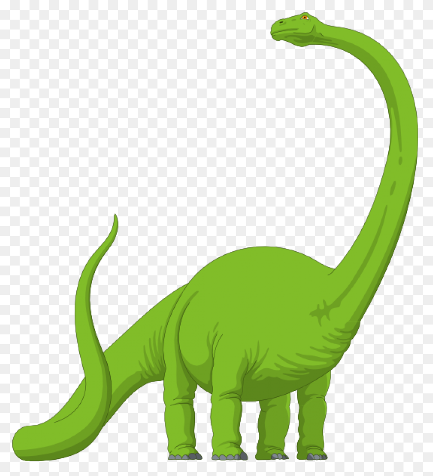 Long Neck Dinosaur Clipart Clipart - Dinosaur