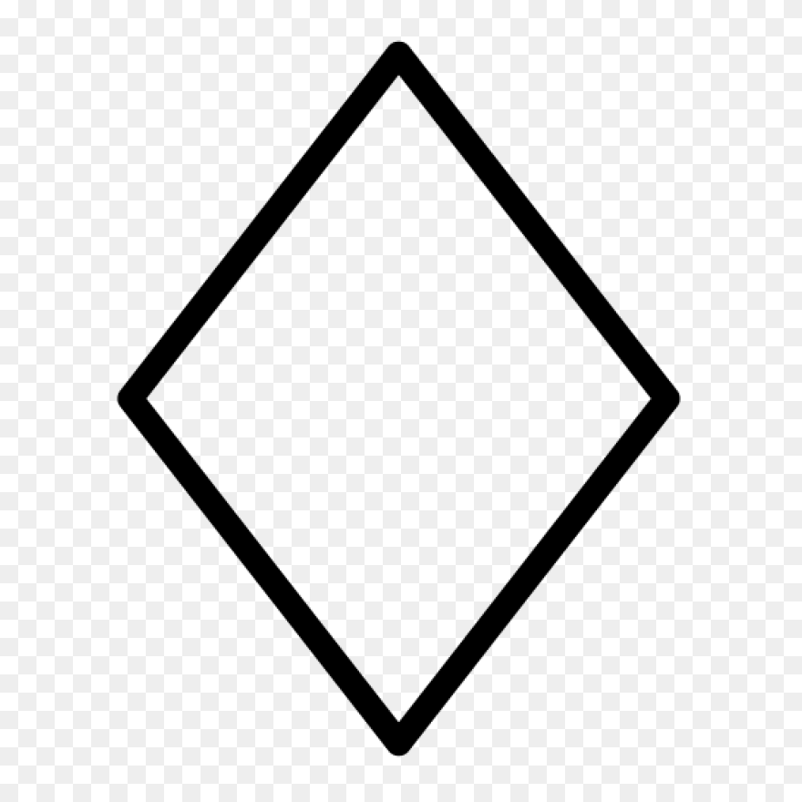 Diamond Outline Free Vector Icons D
