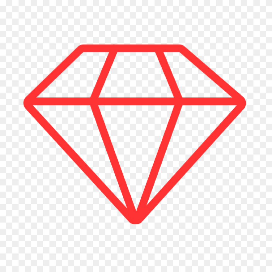 Diamond Outline Free Vector Icons D