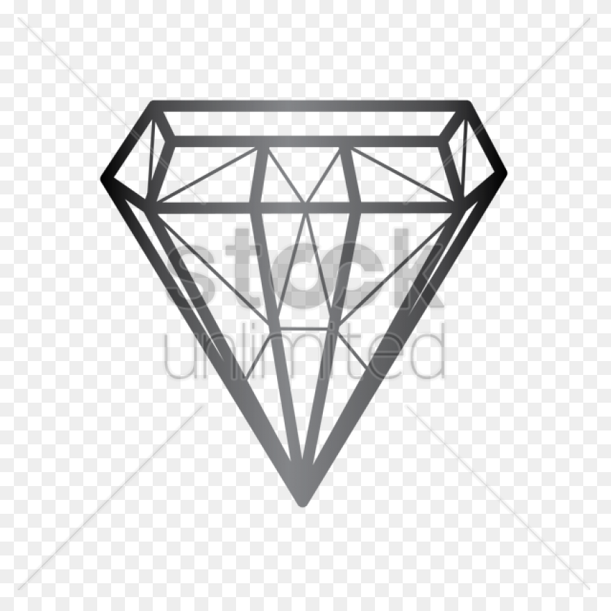 Diamond Outline Free Vector Icons D