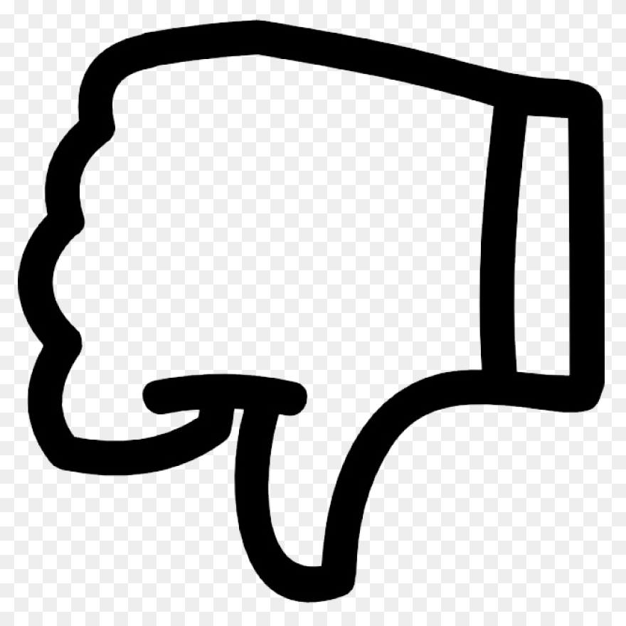 Dislike Clipart Icon - Web Icons Pn