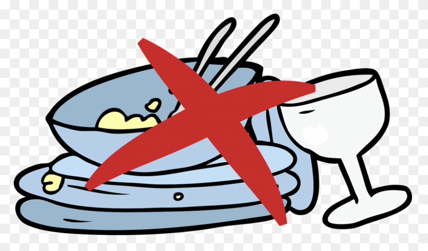 Dirty Dishes Clipart Png Download - Dishes