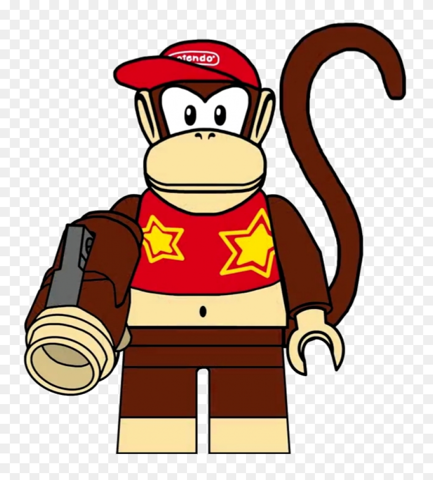 Diddy Kong (Cjdm1999) | Lego - Diddy Kong