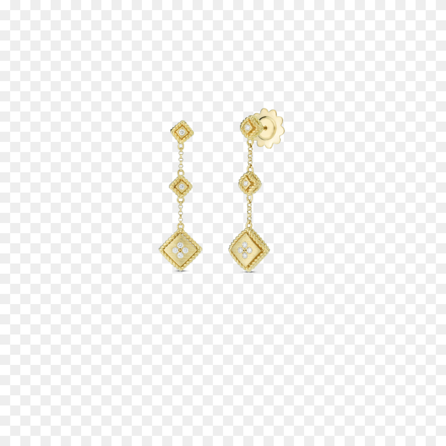 Earrings Rose Gold Ans Solitaire Di