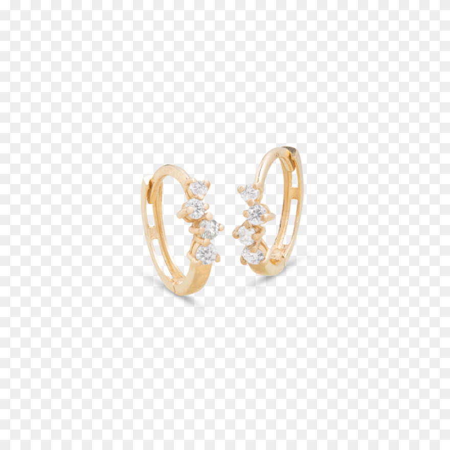 Earrings Rose Gold Ans Solitaire Di