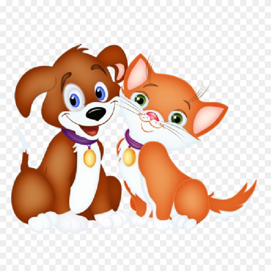 Dog And Cat | Free Svg