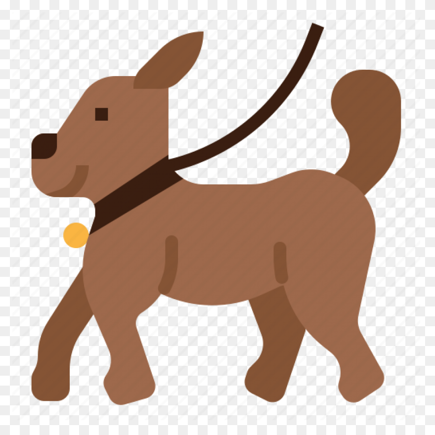 Dog Flat Design Icon Graphic By 1Ri