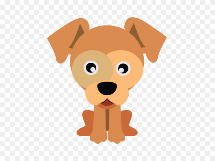 Dog Flat Design Icon Graphic - Dog Icon
