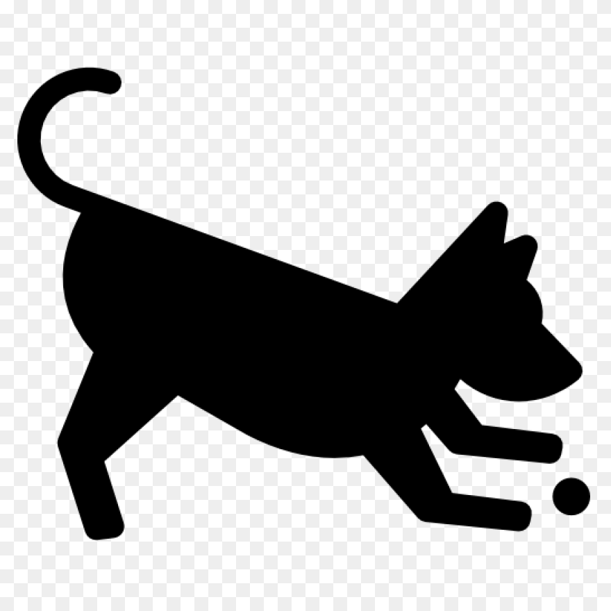 Dog Flat Design Icon Graphic By 1Ri