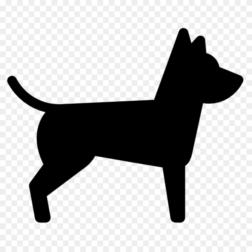 Dog Flat Design Icon Graphic By 1Ri