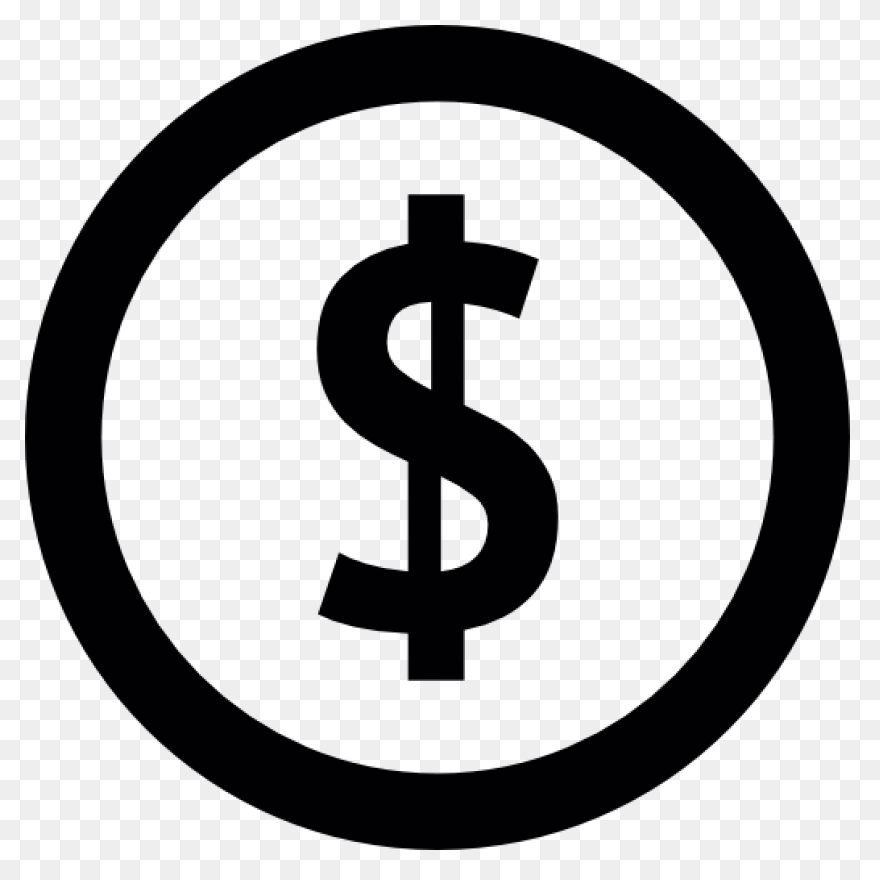 Dollar Clipart Icon - Dollar Sign B