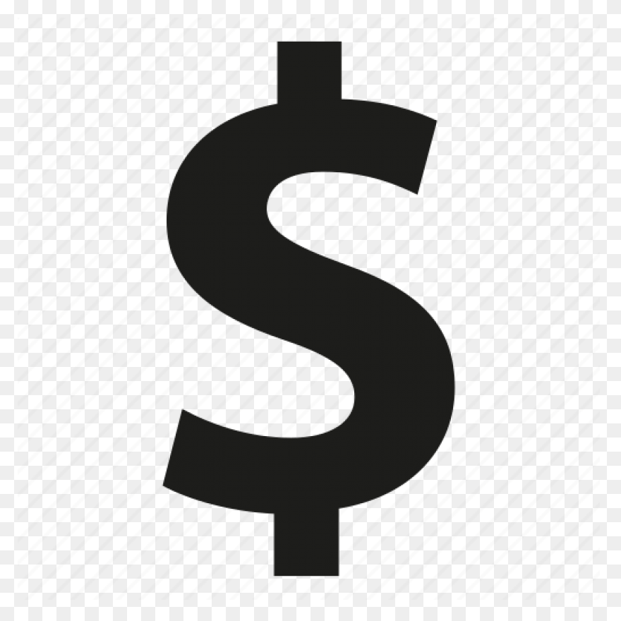 Dollar Clipart Icon - Dollar Sign B
