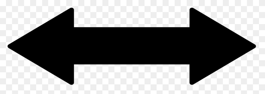 Arrow Left Right Arrows Double Doub
