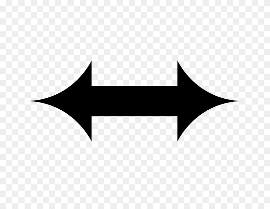 Arrow Left Right Arrows Double Doub