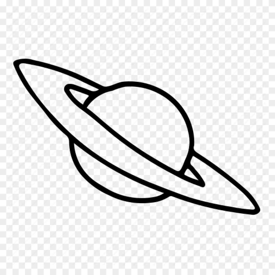 Doodle Galaxy Planet Saturn Space - Doodle
