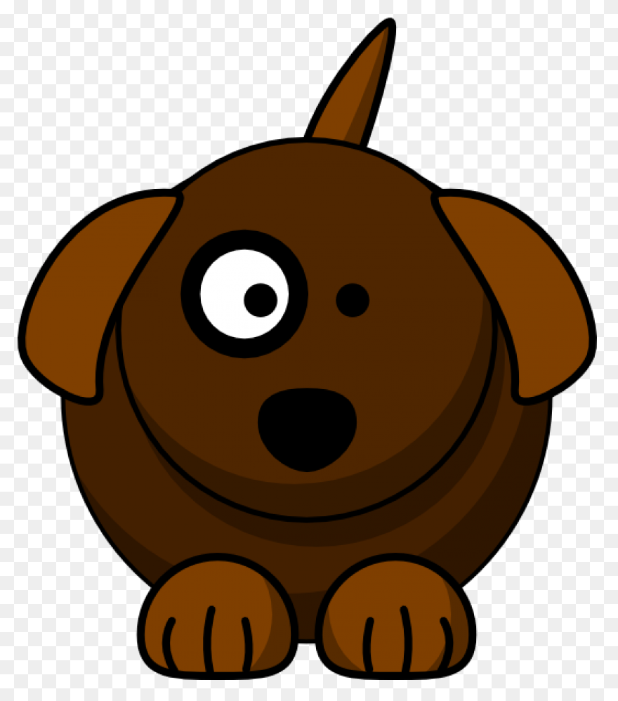 Dog Puppy Clip Art - Happy Dog Clip