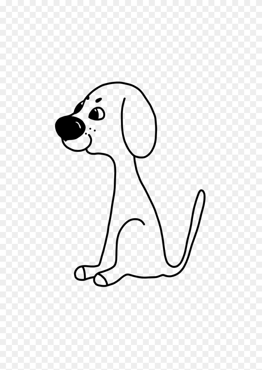 Dog Puppy Clip Art - Happy Dog Clip