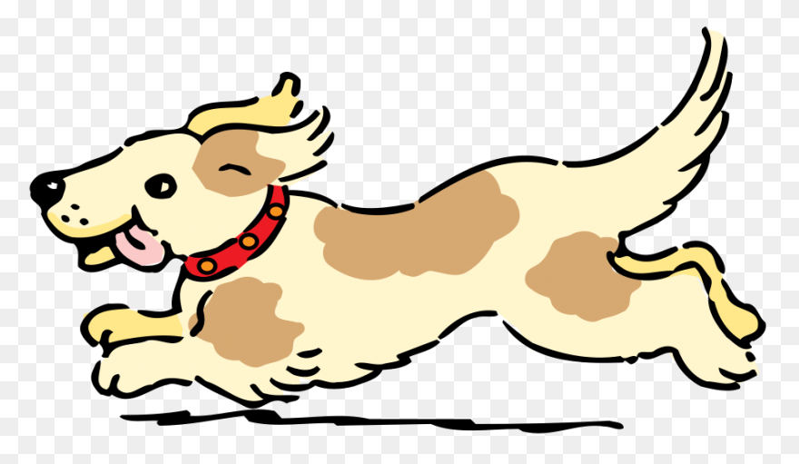Dog Puppy Clip Art - Happy Dog Clip