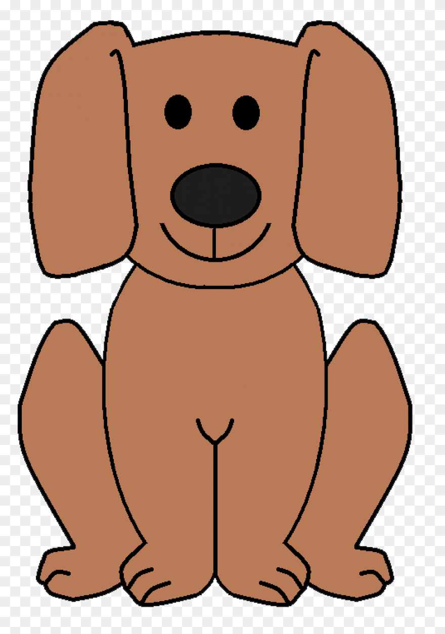 Dog Puppy Clip Art - Happy Dog Clip