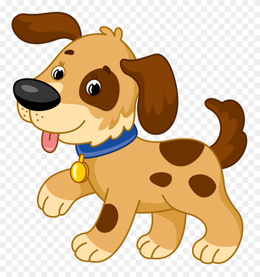 Dog Puppy Clip Art - Happy Dog Clip