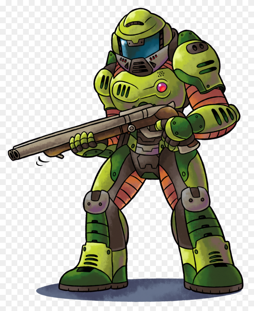 Doomguy The Alligator | Sonic - Doomguy