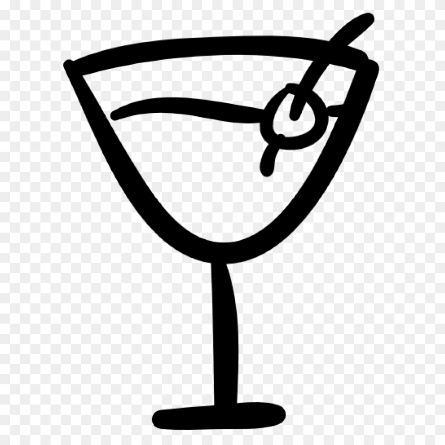 Free Icon | Cocktail Glass - Drink Glass
