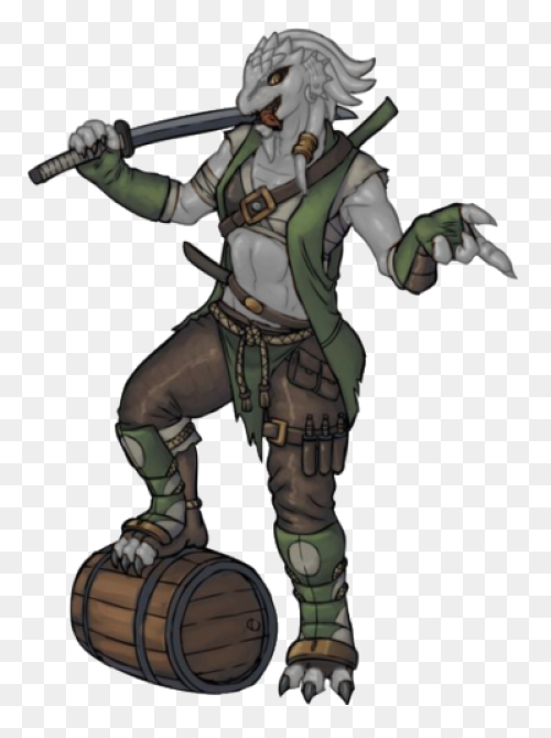 Oc] My Dragonborn Spearman In (An A