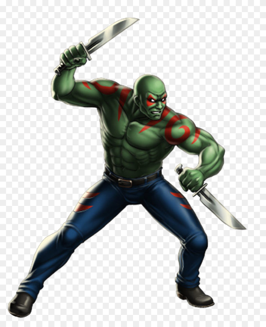 Drax The Destroyer As The Horseman 