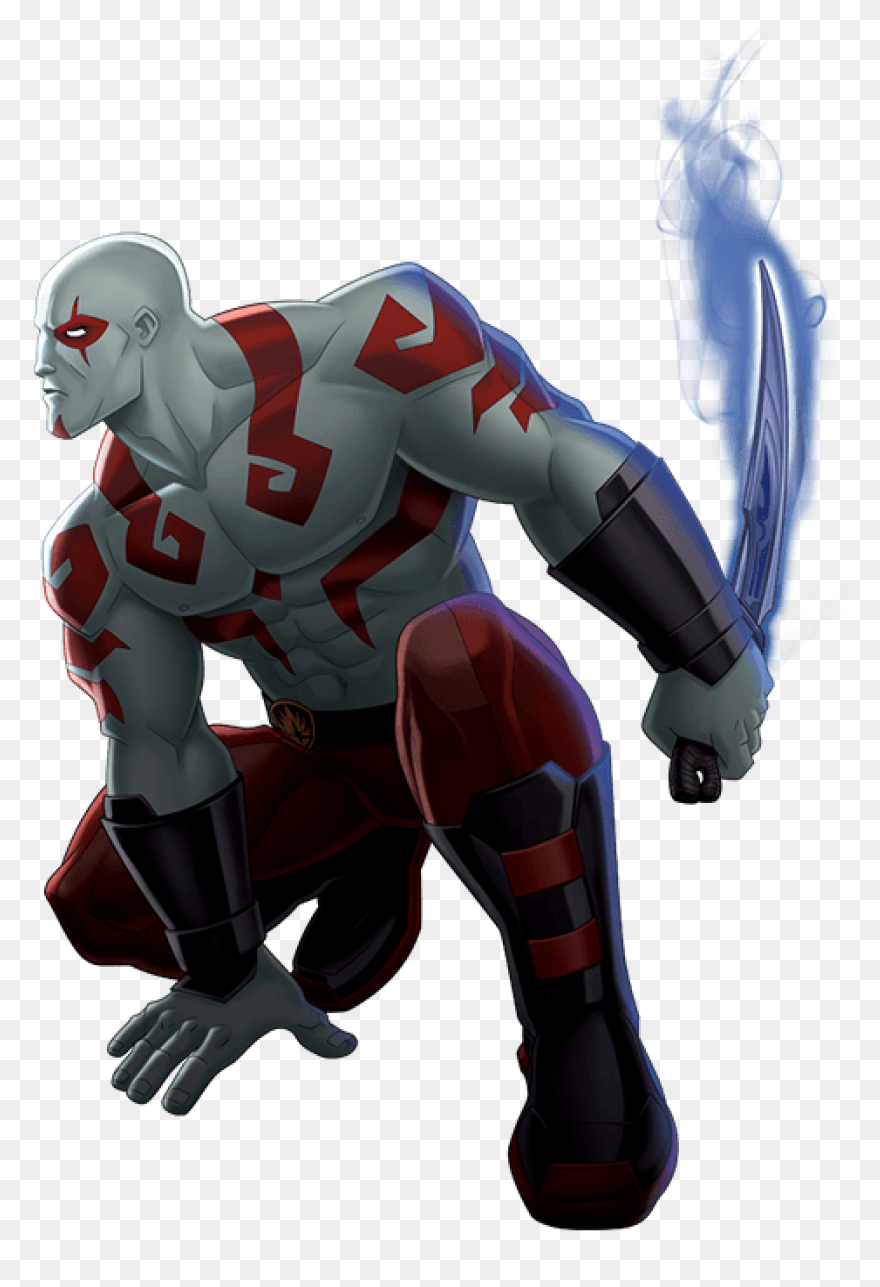 Drax The Destroyer As The Horseman 