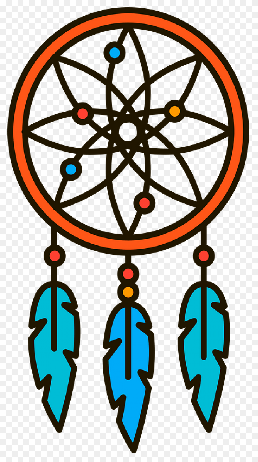 How To Draw A Dream Catcher - Reall