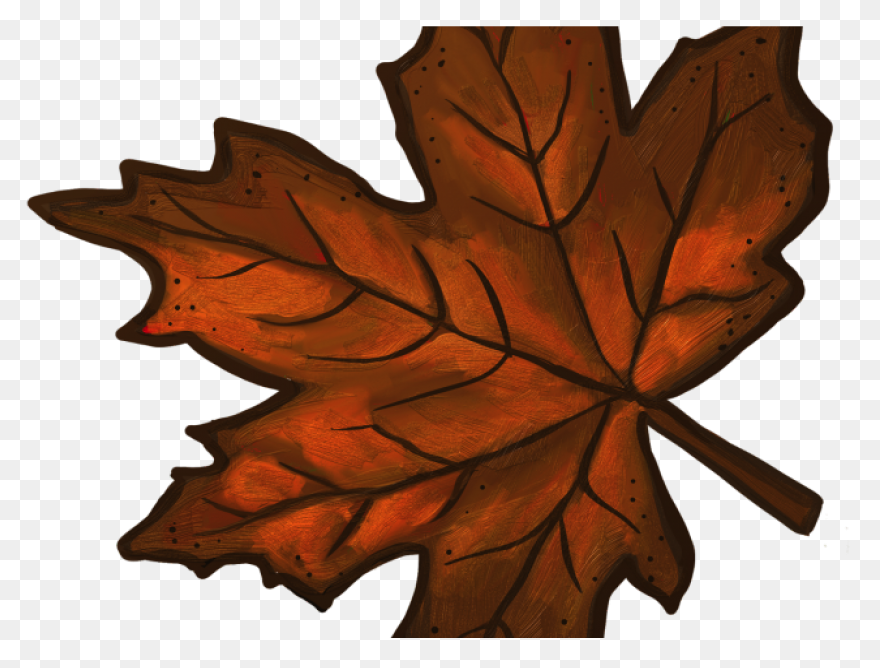 Maple Leaf Clipart Dry Leaf - Dry Leaf