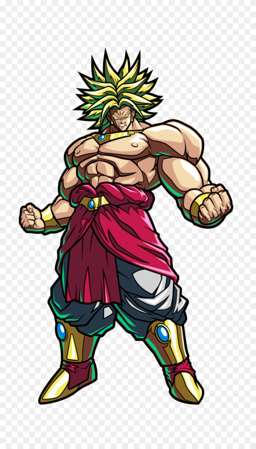 Figpin Dragon Ball Fighterz Broly - Dragon Ball Fighterz