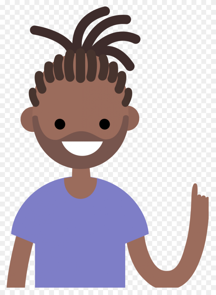 Persona John Wa3 Cartoon Character - Dreads