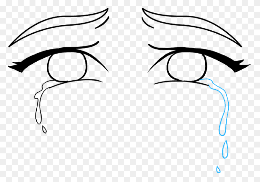 Tears Really Easy Drawing Tutorial - Drawing